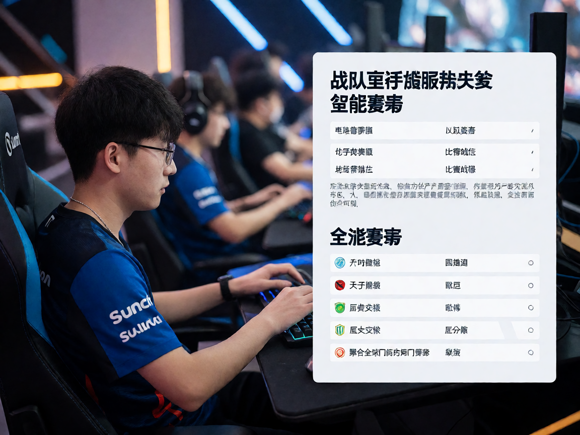 电竞赛事服务解决方案-战队与选手数据